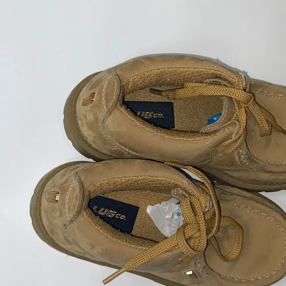 VTG, NY LUG CO LEATHER KIDS SHOES BOOTS SIZE 10
